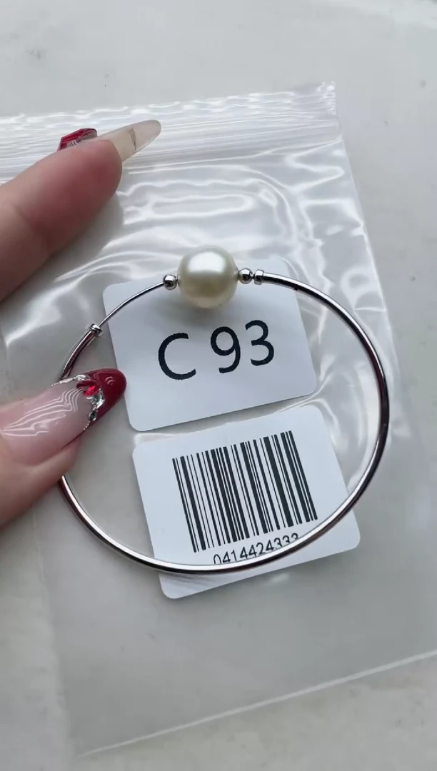 【闪购商品】海水珍珠手镯银S925镶嵌C93