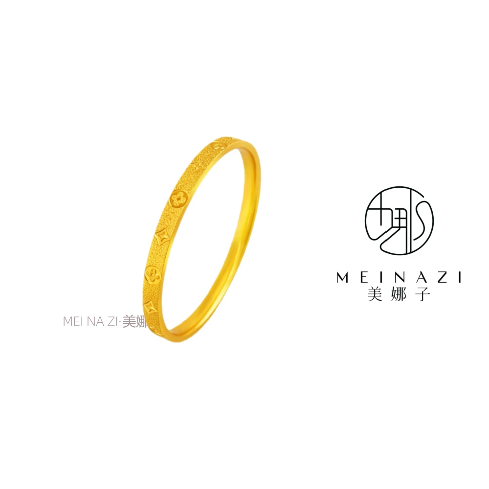 MEINAHUI/新中式L花满天星花手镯 手工时尚百搭