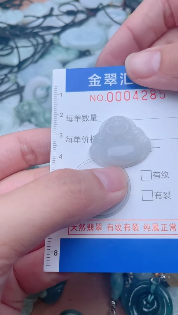 颈饰未镶嵌翡翠4285