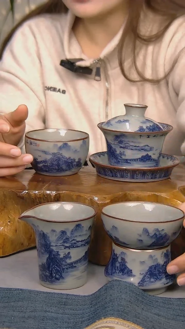 【闪购商品】简装家用款4件套 陶瓷家用茶具系列