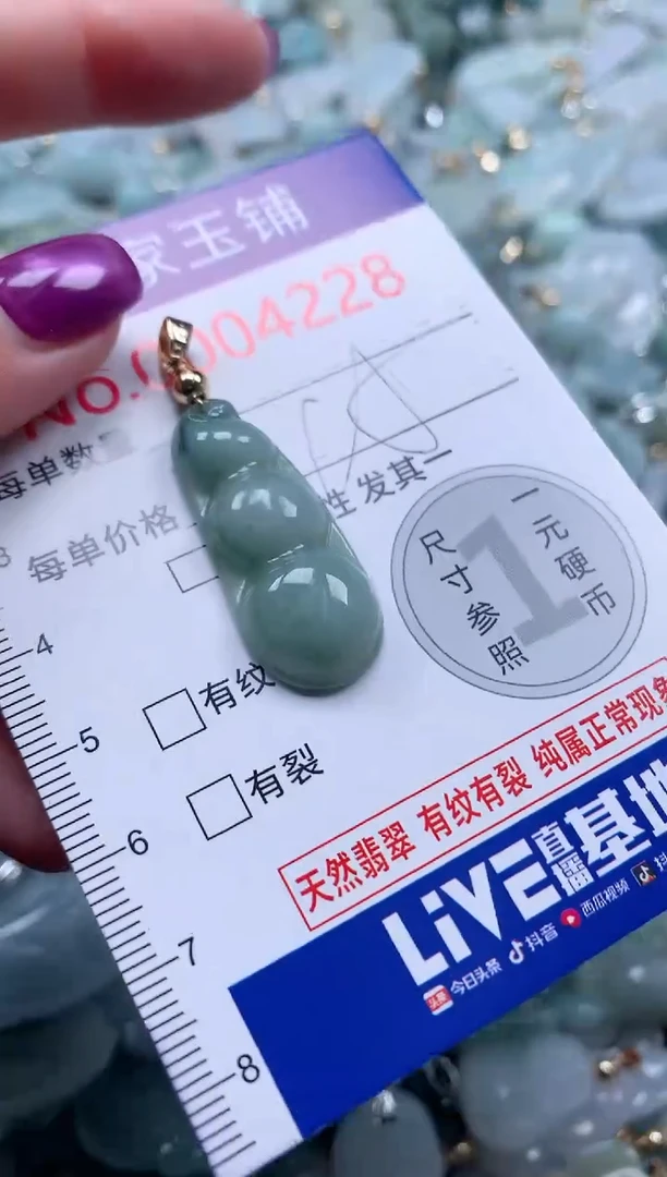 颈饰未镶嵌翡翠4228