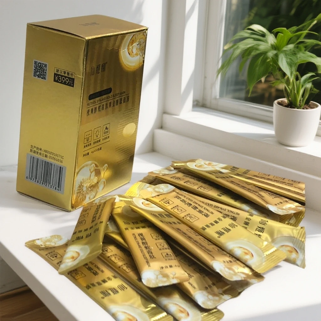 视黄醇蛇毒肽抚纹抗皱精华乳 改善干燥肌肤保湿淡化细纹