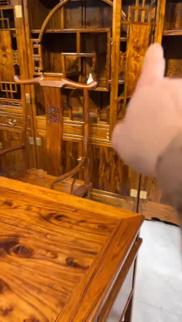 木书柜三组合家具