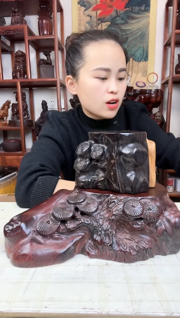 【闪购商品】木臻宝工艺随行底座