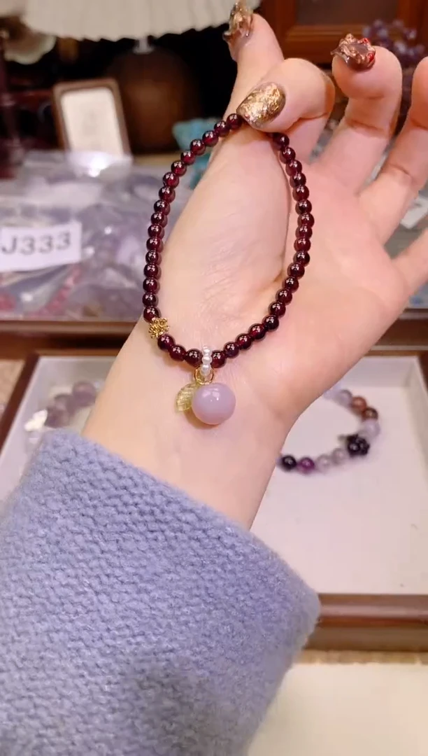 【闪购商品】石榴石手链未镶嵌362