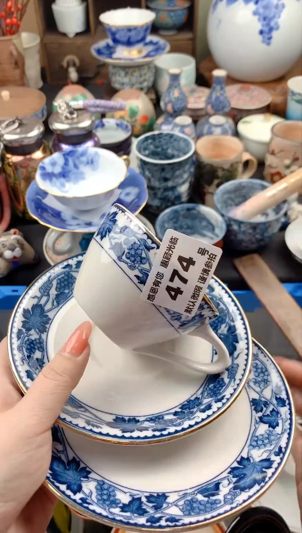 【闪购商品】瓷片474号九姑娘工艺品瓷器