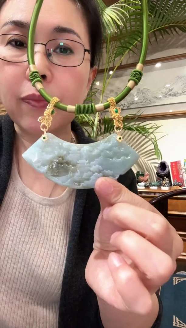 【闪购商品】翡翠颈饰未镶嵌国风