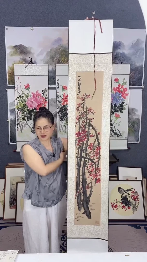 国画175*32吴铁成作品