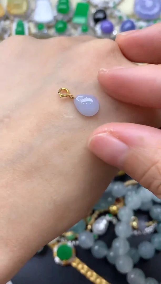 【闪购商品】翡翠颈饰18K金镶嵌168-中国好珍宝