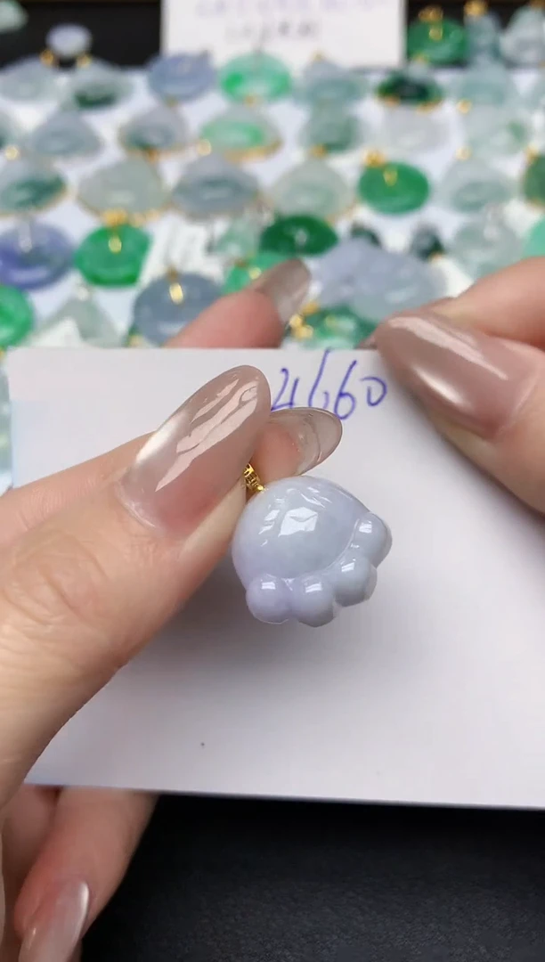 颈饰未镶嵌翡翠天然缅甸A货翡翠百元以上9元证书费自理