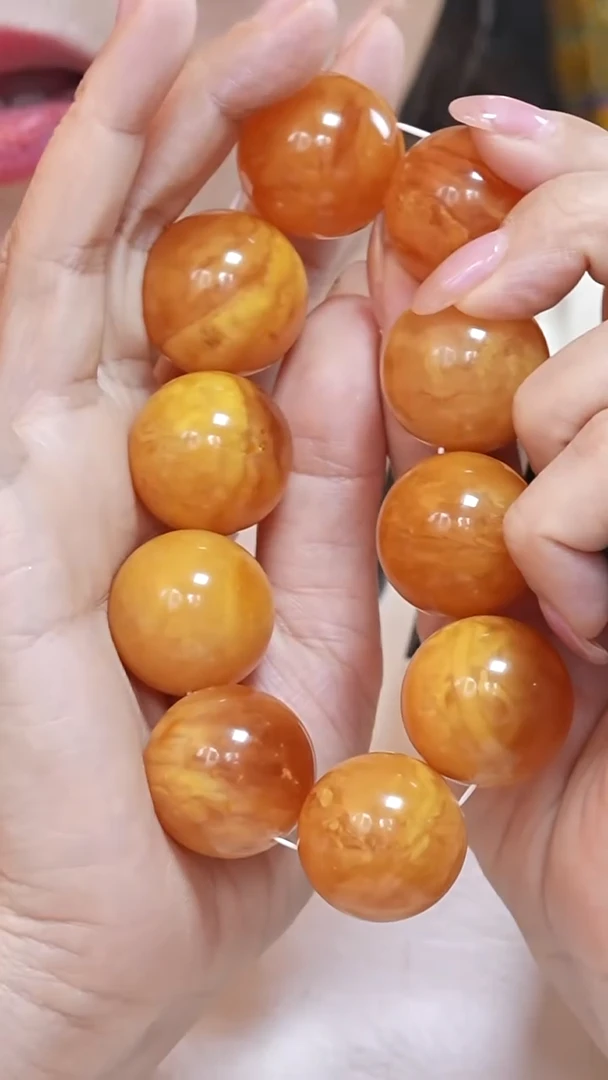 蜜蜡颈饰未镶嵌6782天然蜜蜡珠宝奇石云端妖孽全部保真