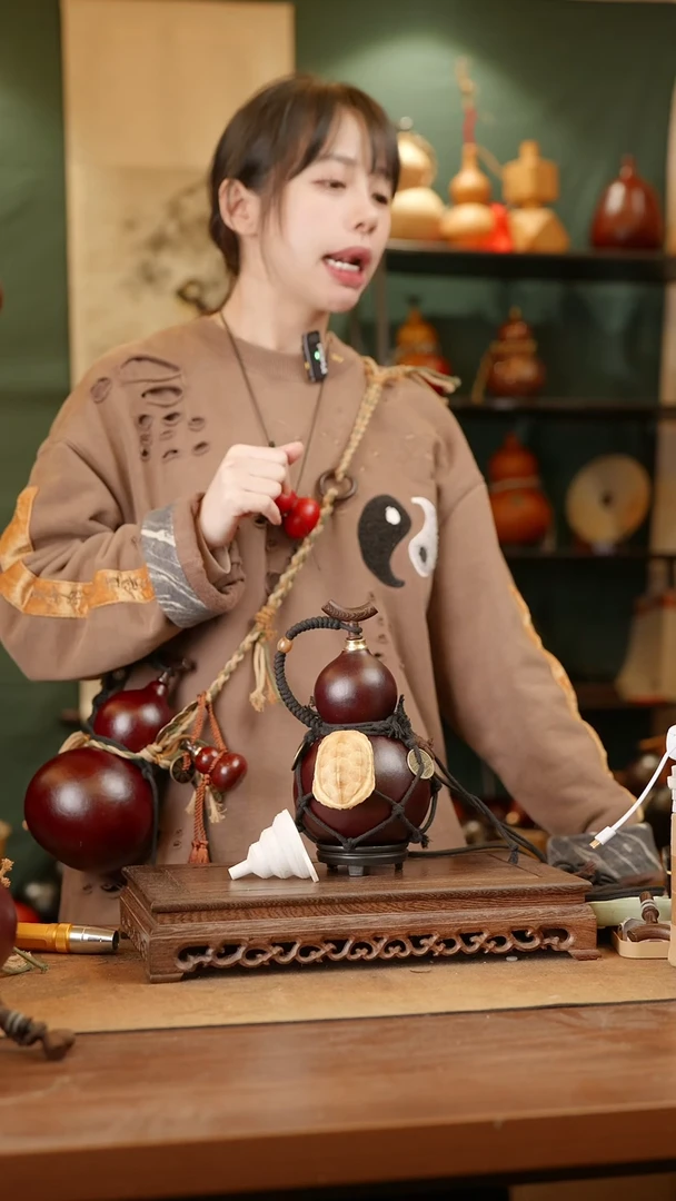 288号精品天然大漆酒葫芦一物一拍~