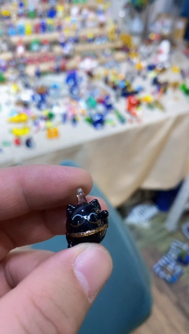 【闪购商品】琉璃手工艺品招财猫