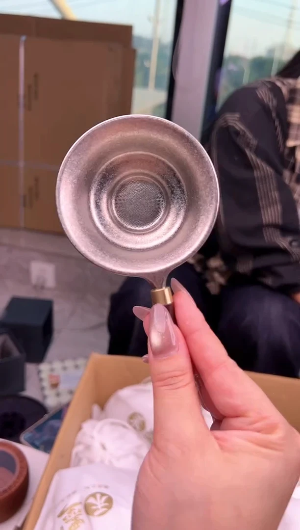 纯钛茶漏 冰晶