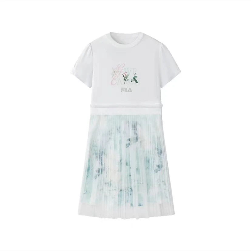 【斐乐儿童】夏季新款女大童连衣裙K12G532302F