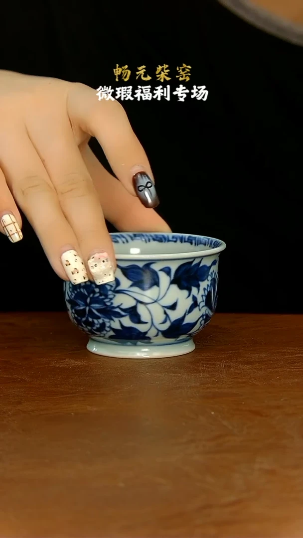 柴窑手工手绘茶具-07