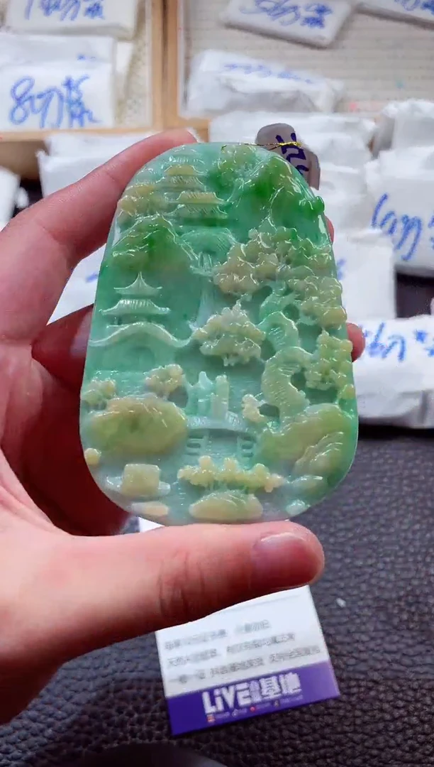 颈饰未镶嵌翡翠00002304
