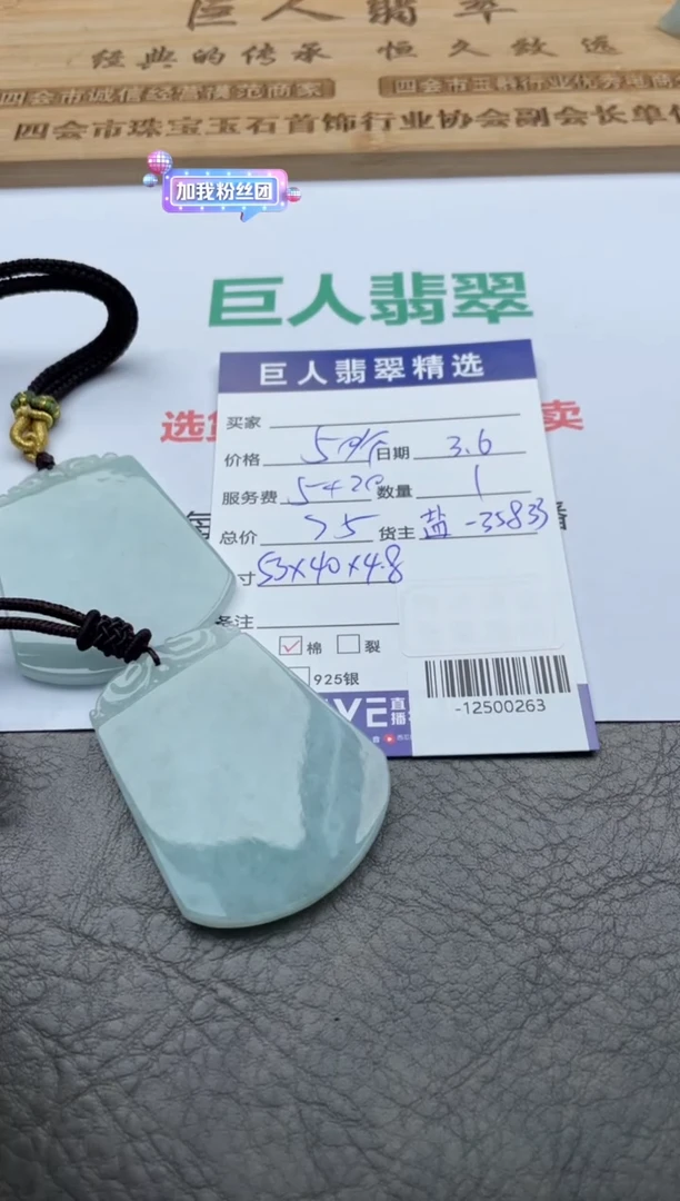 【闪购商品】翡翠颈饰未镶嵌（多样性发其一）-12500263