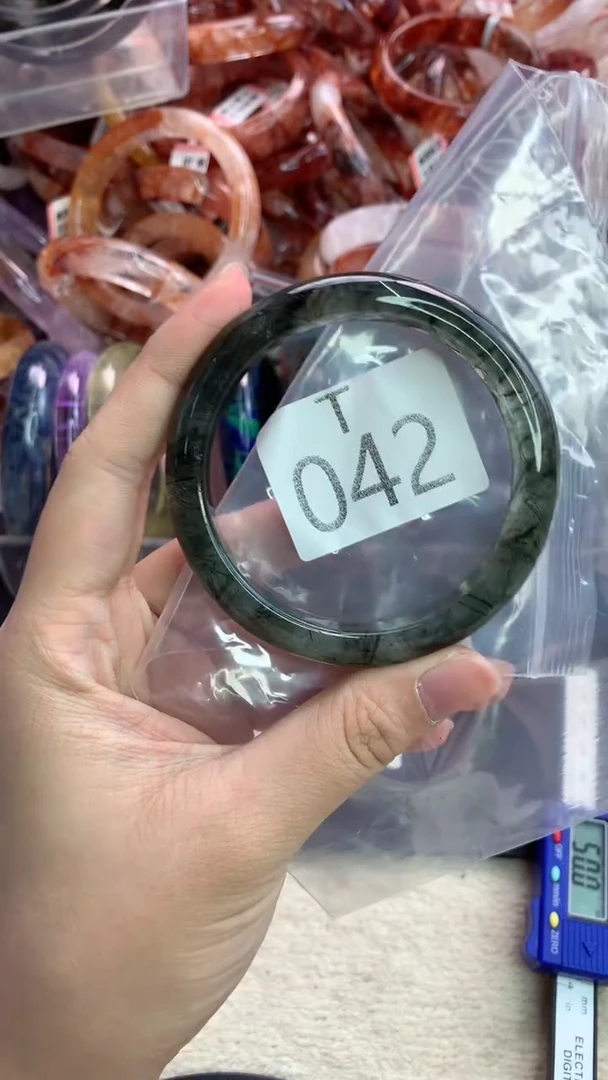 未镶嵌手镯水晶花*T042-58