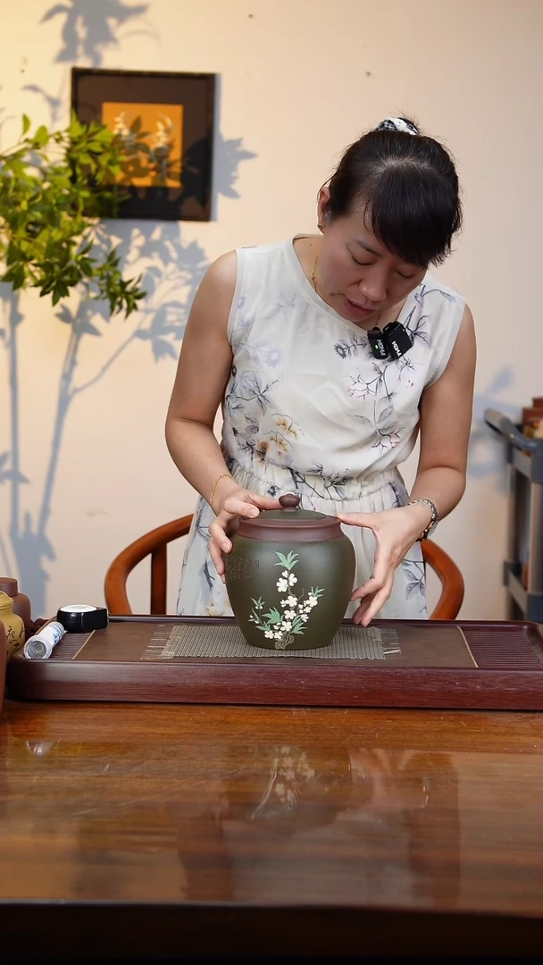 宜兴原矿紫砂茶叶罐
