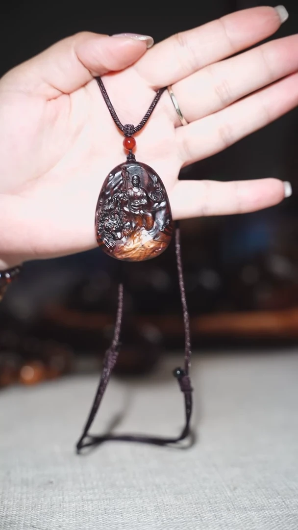 【闪购商品】黄花梨/降香黄檀吊坠地藏