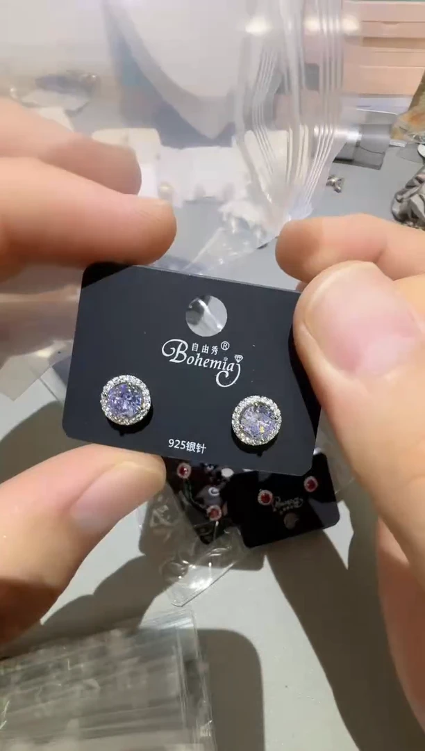 铜合金合成立方氧化锆925银猥**为B114