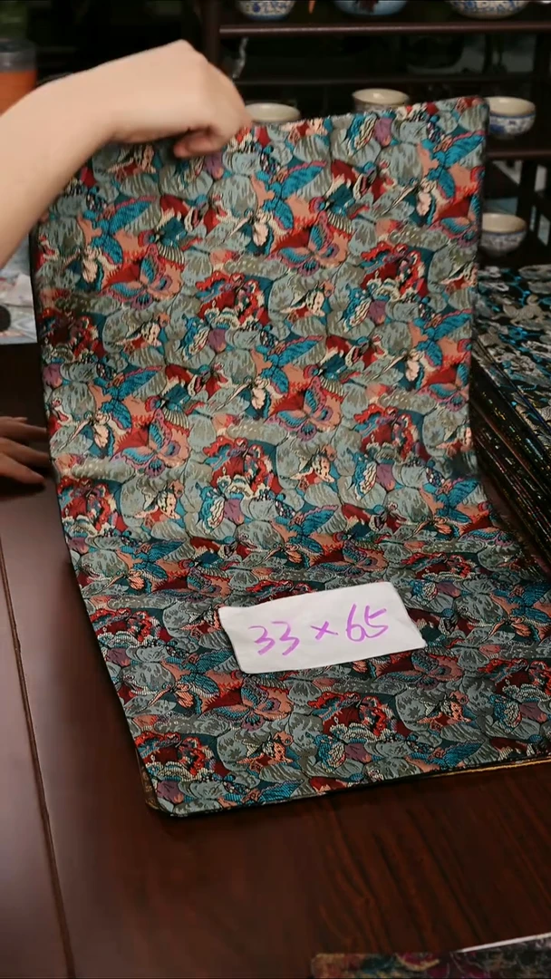 【福利琉璃浅梦双面】中国风干泡织锦茶席33*65