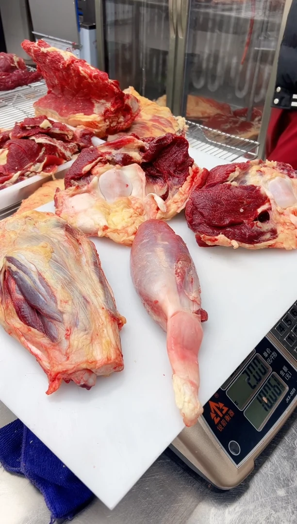 中国大陆12个月食用农产品瓜***丫腱子3.7斤+窝骨6.3斤