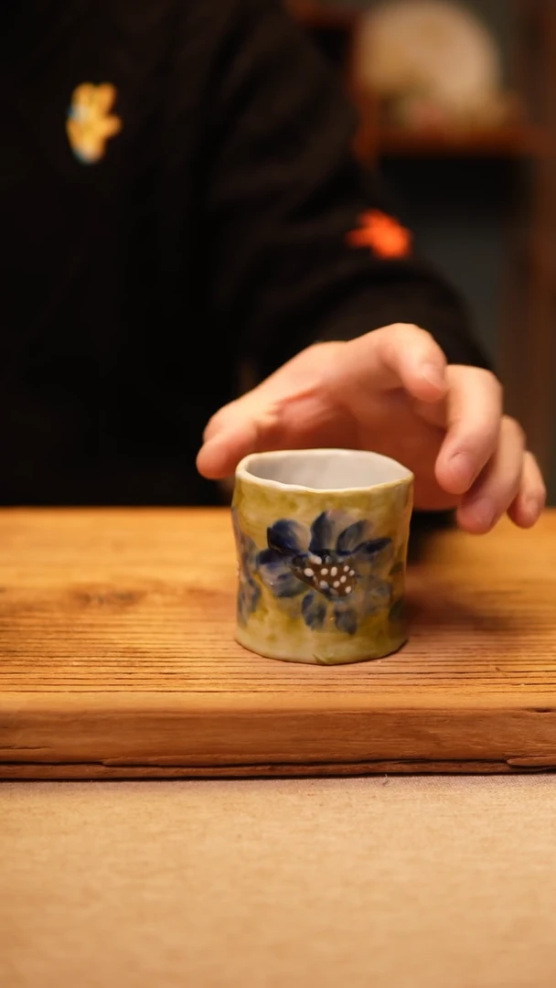 【闪购商品】@@陶园瓷舍@@纯手工手绘@高温釉下彩