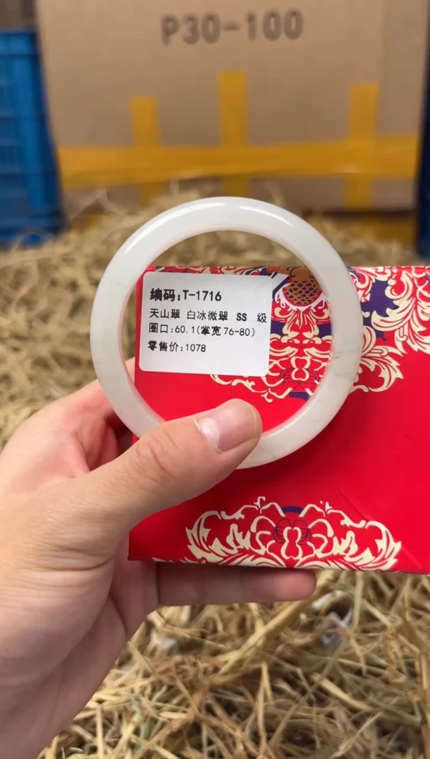 未镶嵌手镯石英质玉T-1716