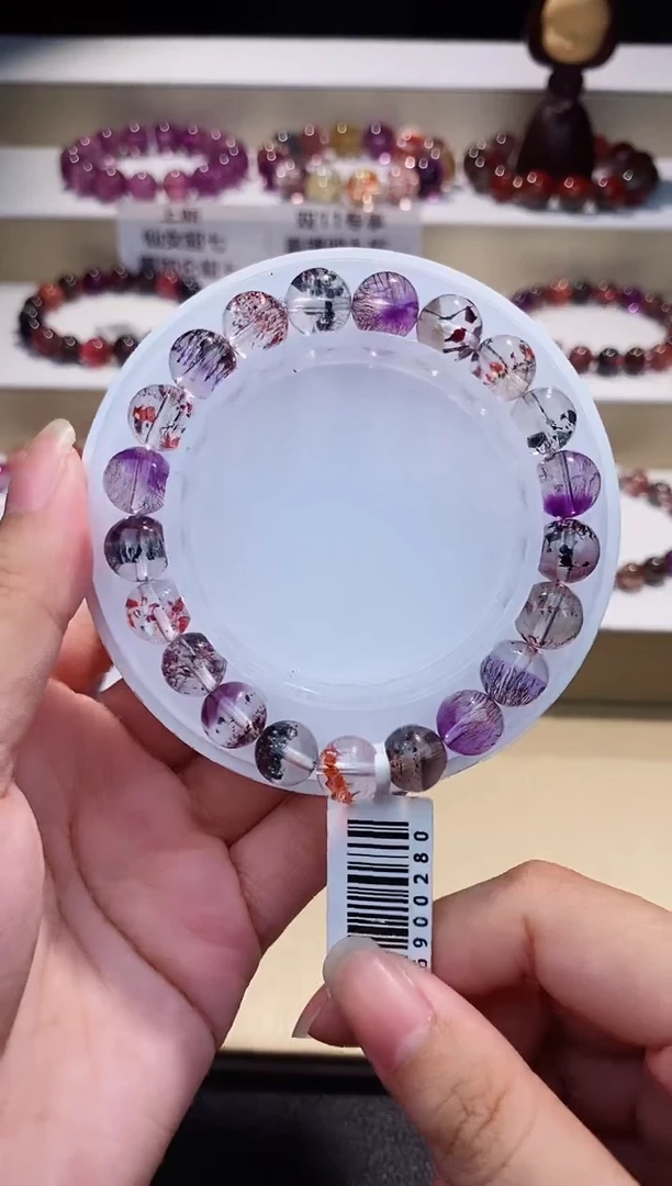 未镶嵌手串水晶毒液超七9m+