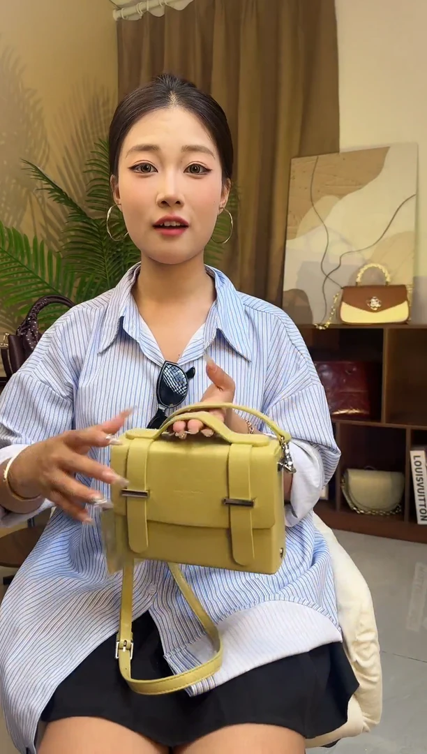 牛皮（革）小众轻奢高级感女包