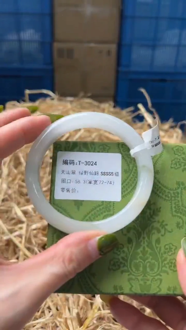 未镶嵌手镯石英质玉T3024