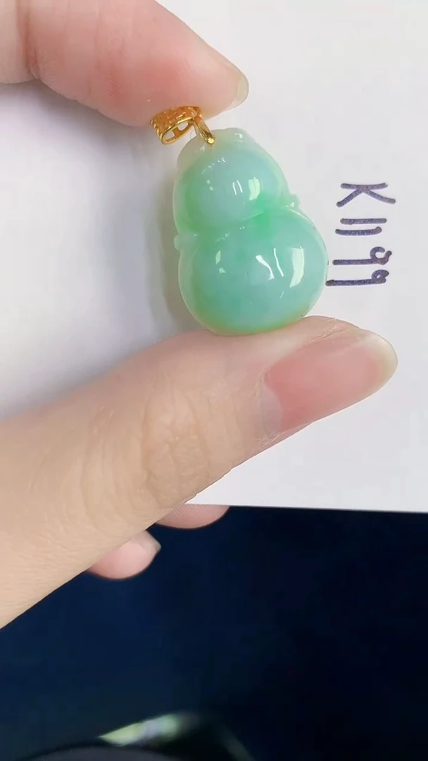 颈饰未镶嵌翡翠天然翡翠缅甸A货