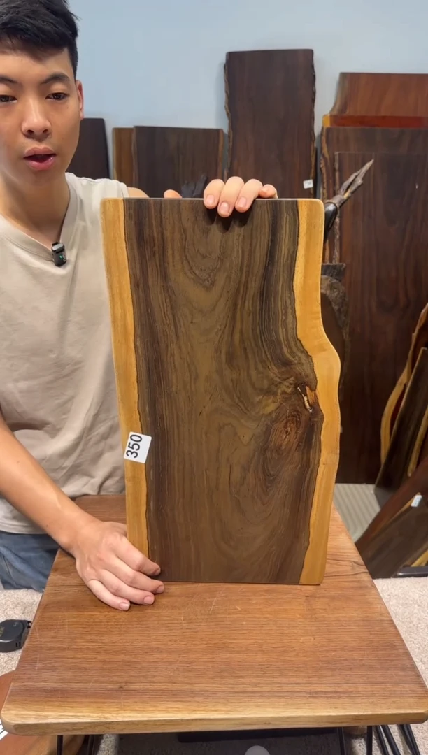 风车木（黑檀木）尺寸53*30*2.2编号350