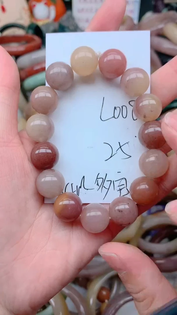 石英质玉手镯未镶嵌L008多宝手串