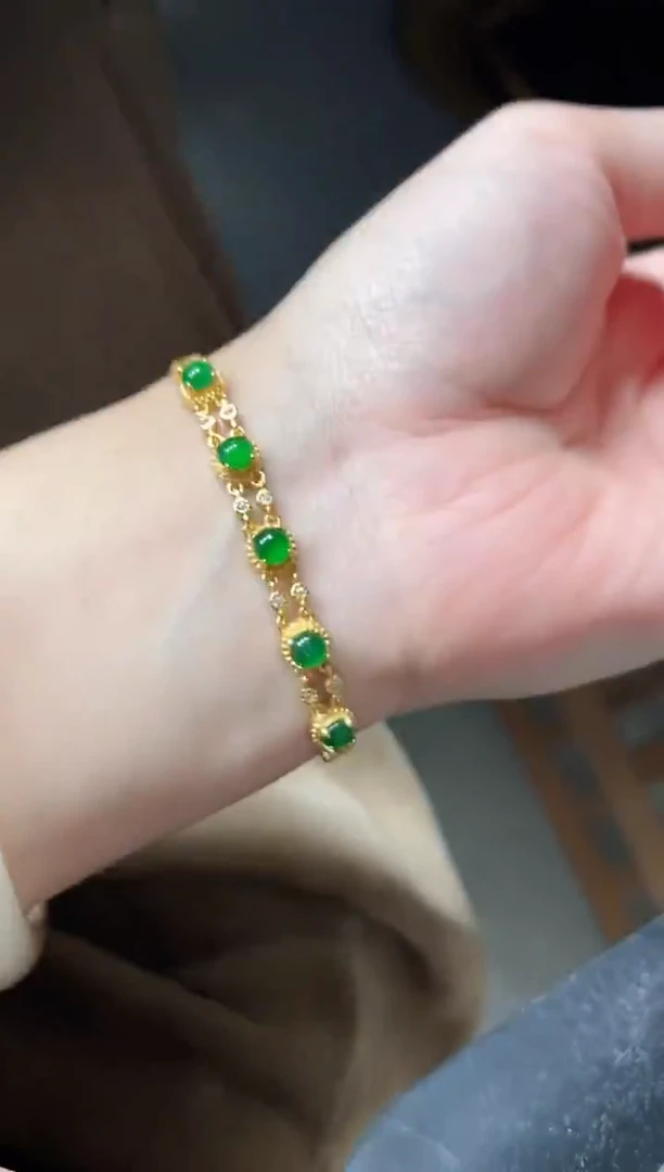 银S925镶嵌戒指翡翠51511