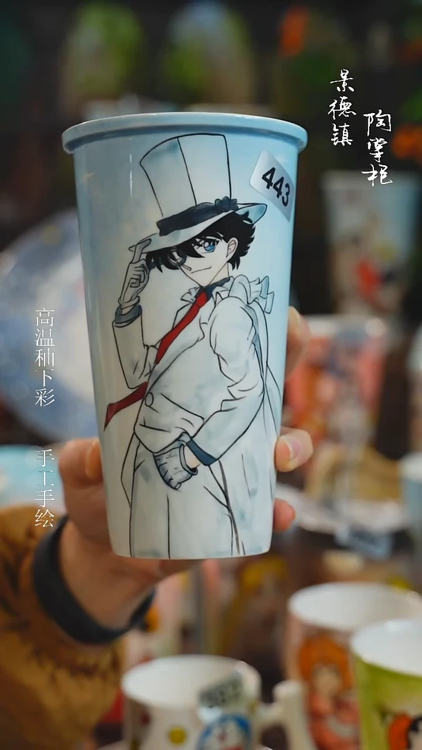 景德镇高温釉下彩纯手工手绘