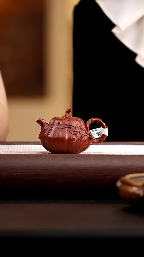 茶壶紫砂朱泥南瓜