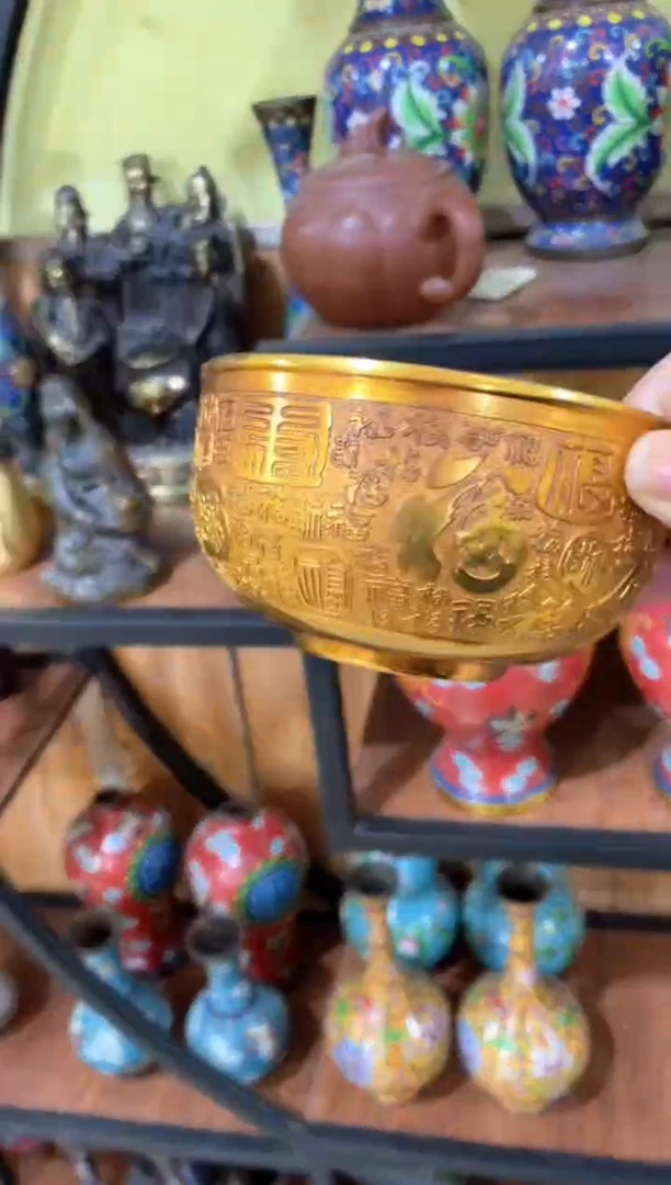 【闪购商品】摆件宫廷影视老旧工艺摆件