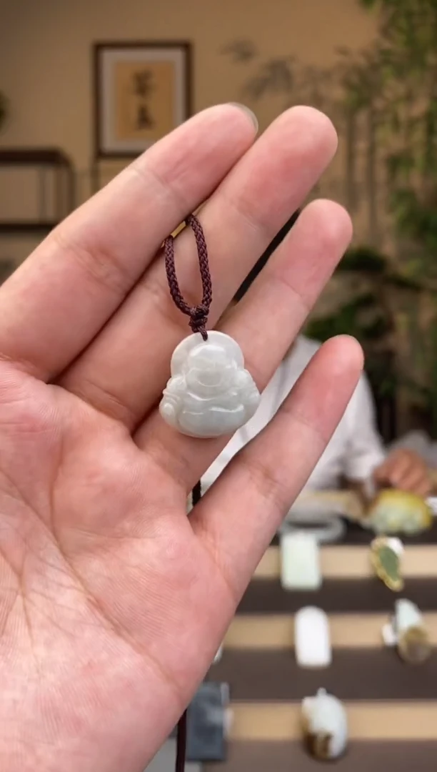 和田玉未镶嵌吊坠(不含链)1