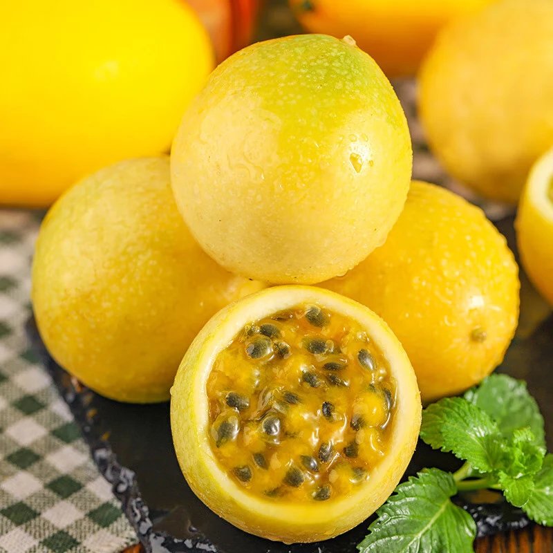 BT广西钦蜜9号黄金百香果新鲜VC VE孕妇应季水果鸡蛋果时令水果