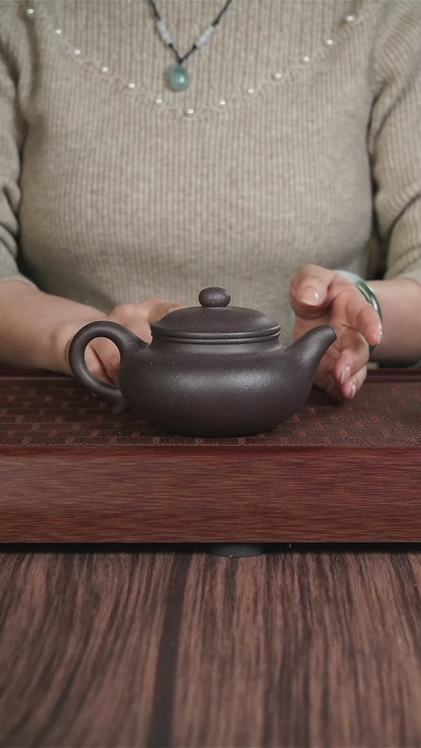 【闪购商品】紫砂茶壶天青高温仿古