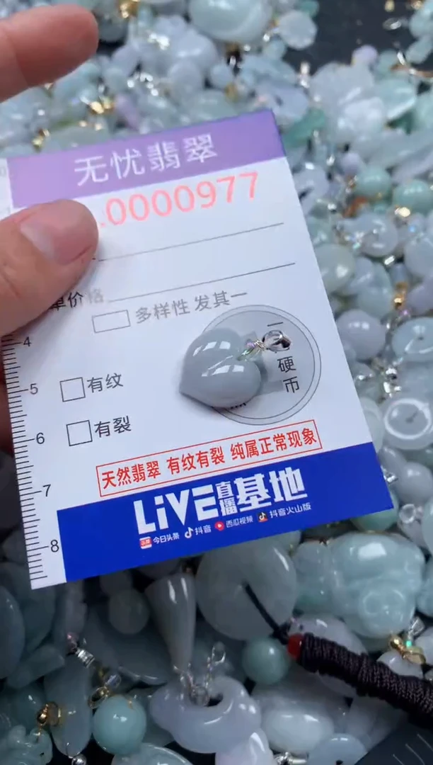 颈饰未镶嵌翡翠977
