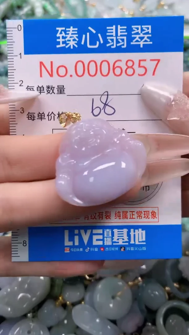 吊坠(不含链)未镶嵌翡翠6857