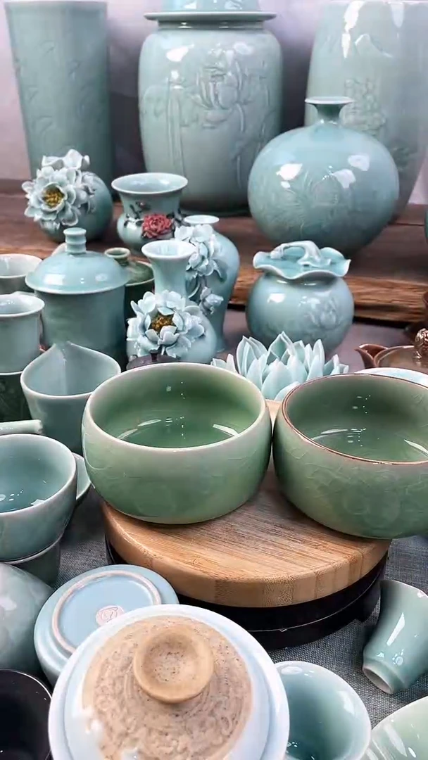 【闪购商品】2个 特价 微瑕 慧仙青瓷 颜色随机