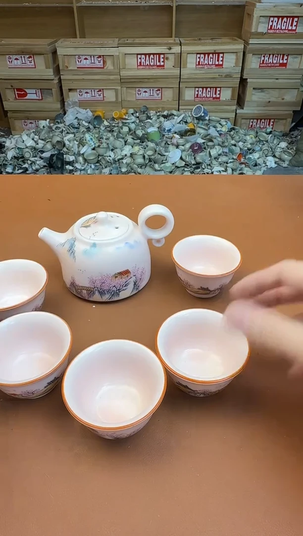 旅行有些茶具有瑕疵介意勿拍，直播样品清货都是孤品亏本卖