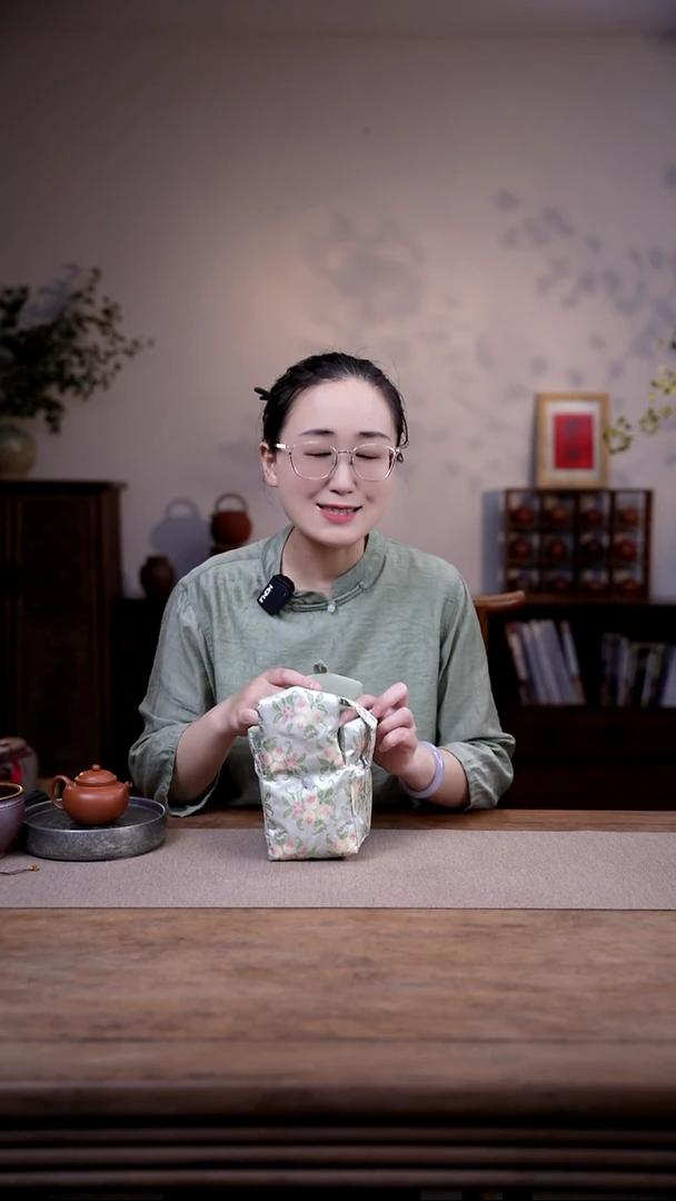 茶壶紫砂收纳布袋白花