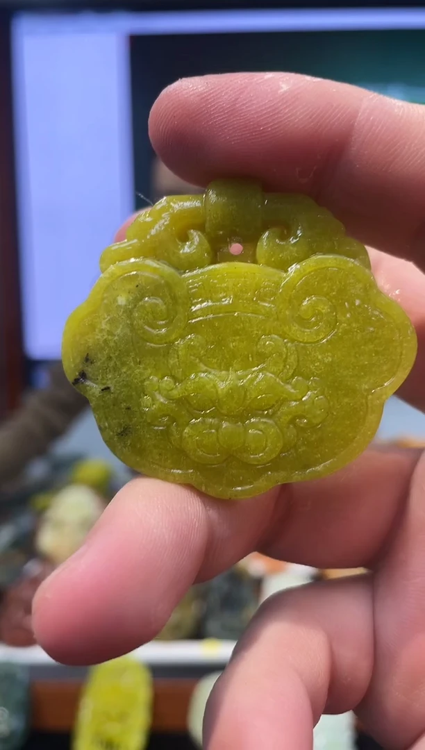 【闪购商品】岫玉吊坠未镶嵌·