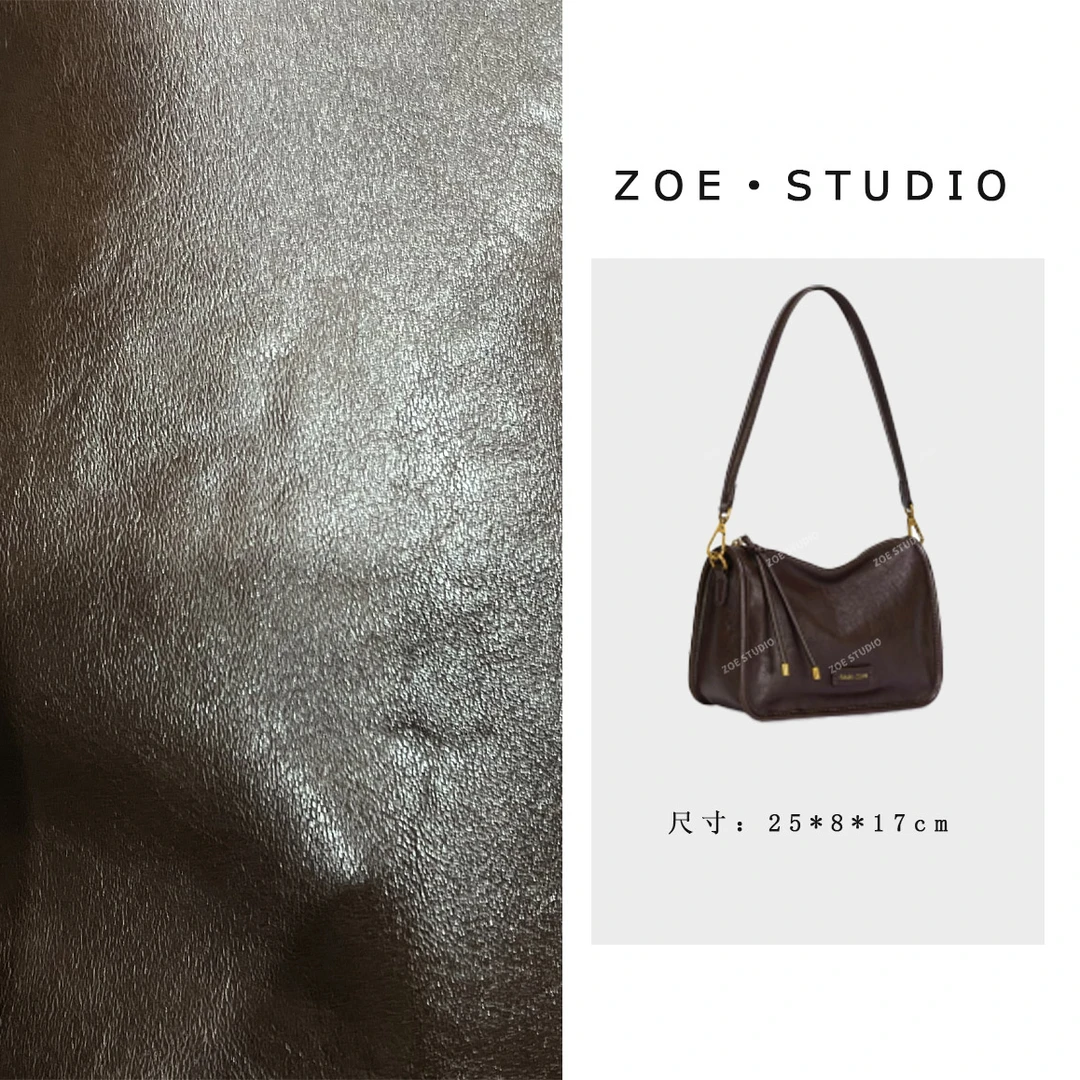 【佐伊甄选】GQ-29432-咖啡时尚简约通勤休闲韩版百搭斜挎包